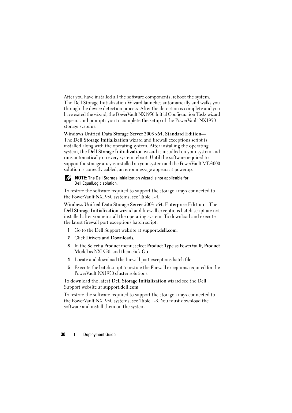 Dell PowerVault NX1950 User Manual | Page 30 / 38