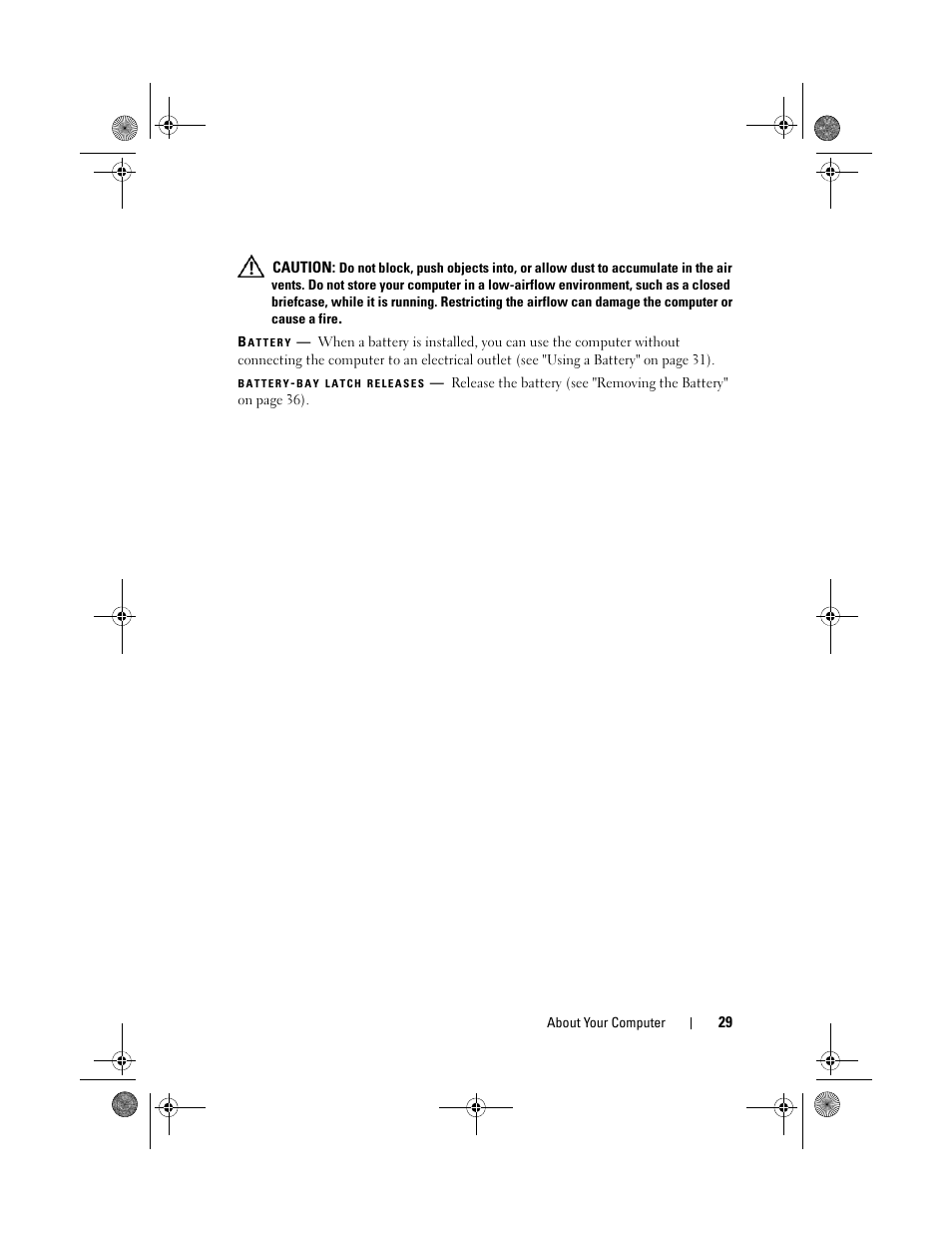 Dell Vostro 1200 (Early 2009) User Manual | Page 29 / 164