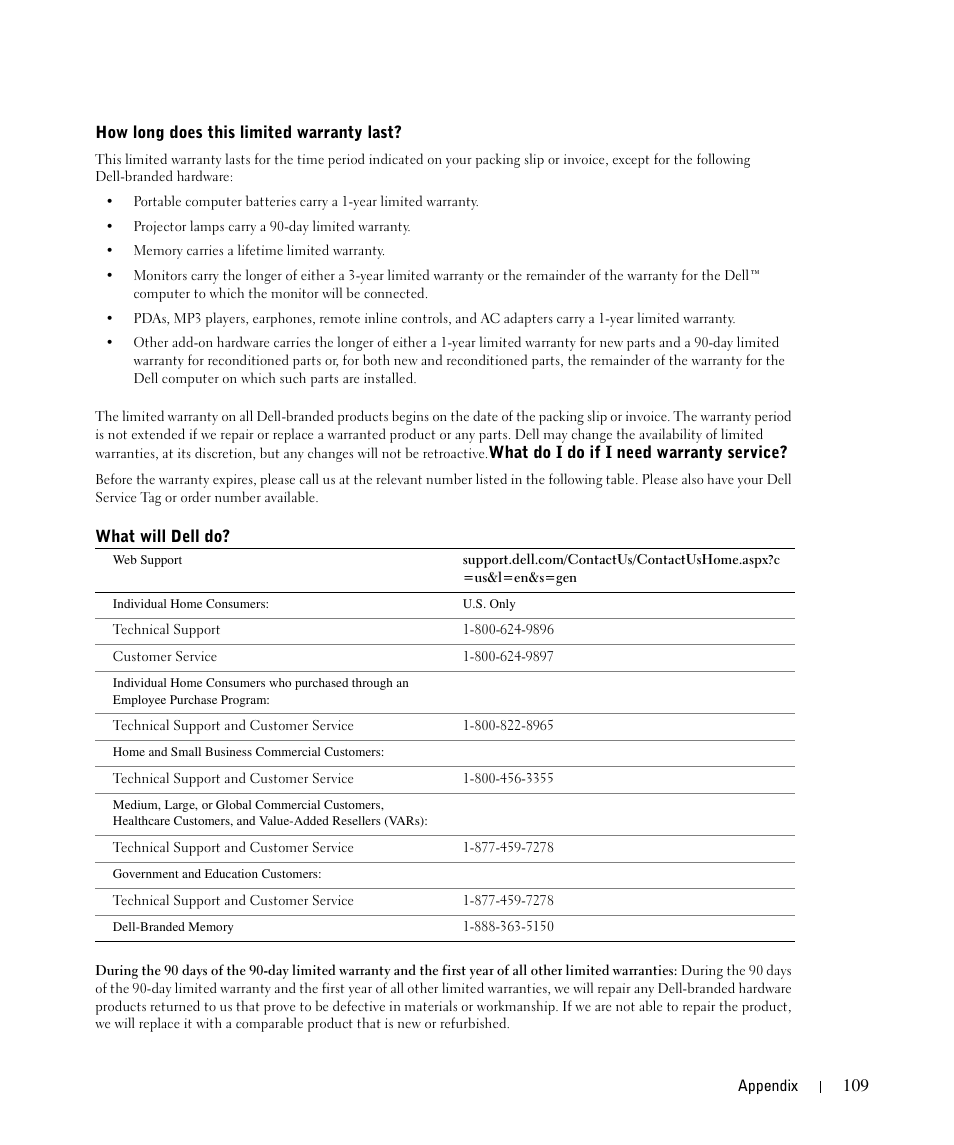 Dell 944 All In One Inkjet Printer User Manual | Page 109 / 118