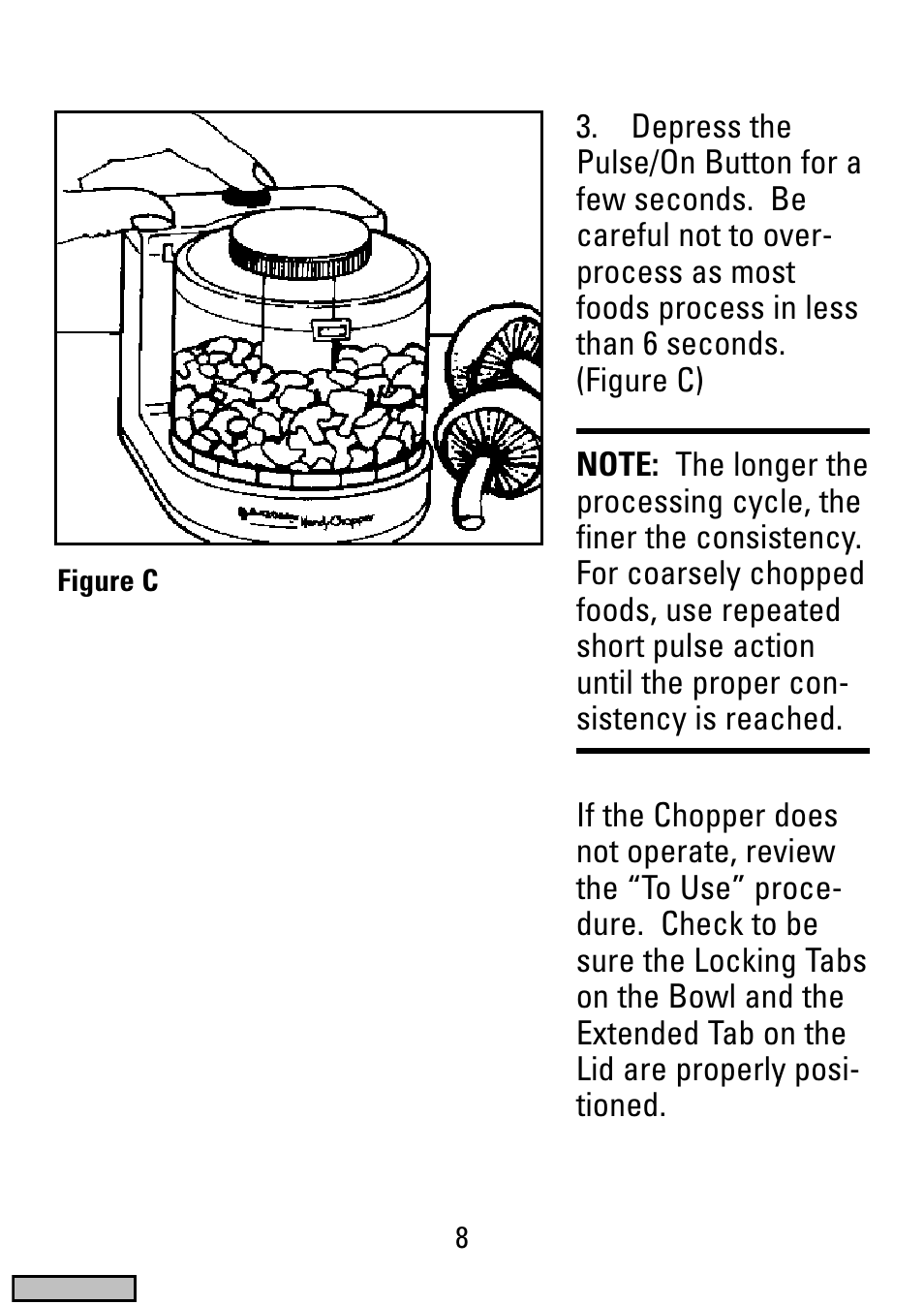 Black & Decker HC20 User Manual | Page 8 / 12