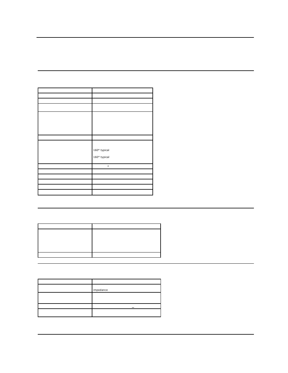 Plug and play capability, Flat panel specifications | Dell E1910H Monitor User Manual | Page 6 / 29
