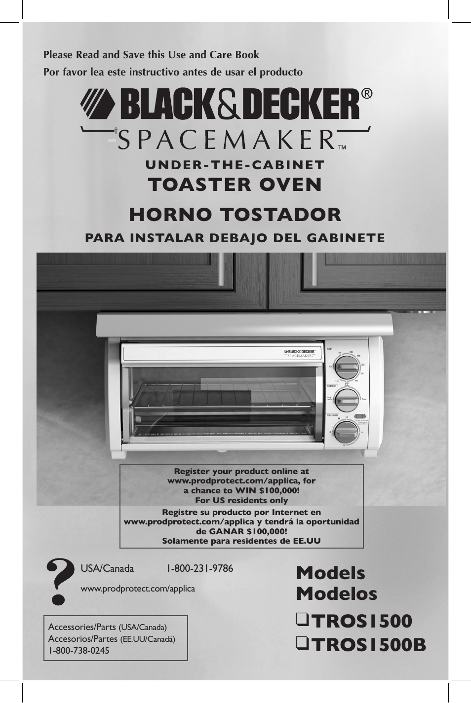 Black & Decker TRos1500 User Manual | 26 pages