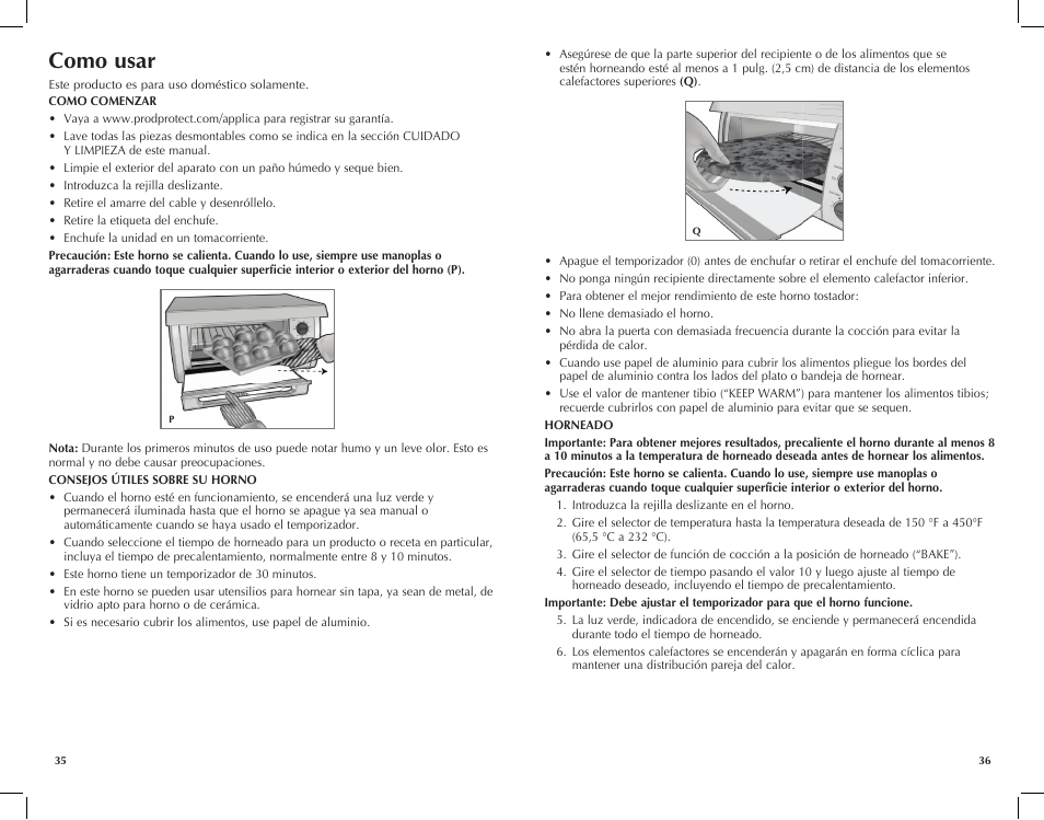Como usar | Black & Decker TRos1500 User Manual | Page 19 / 26