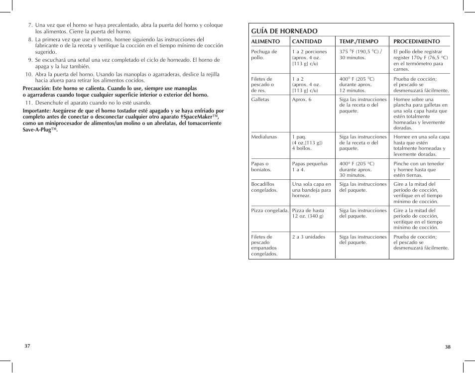 Black & Decker TRos1500 User Manual | Page 20 / 26