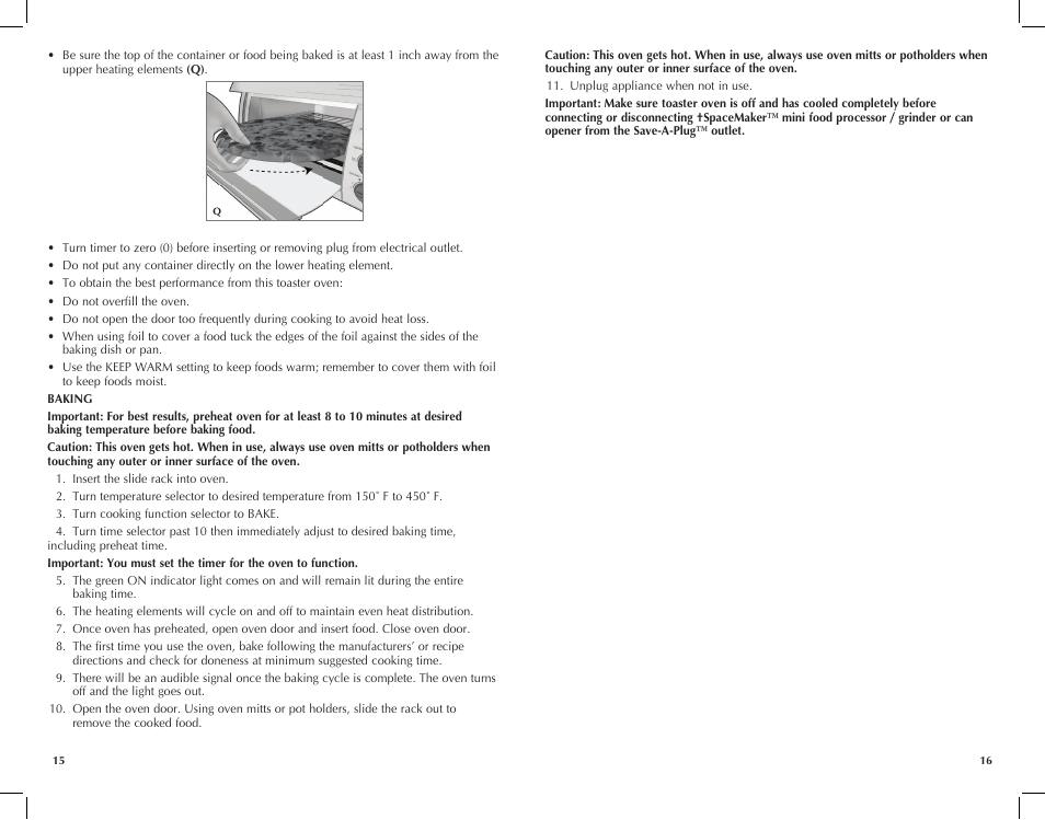 Black & Decker TRos1500 User Manual | Page 9 / 26