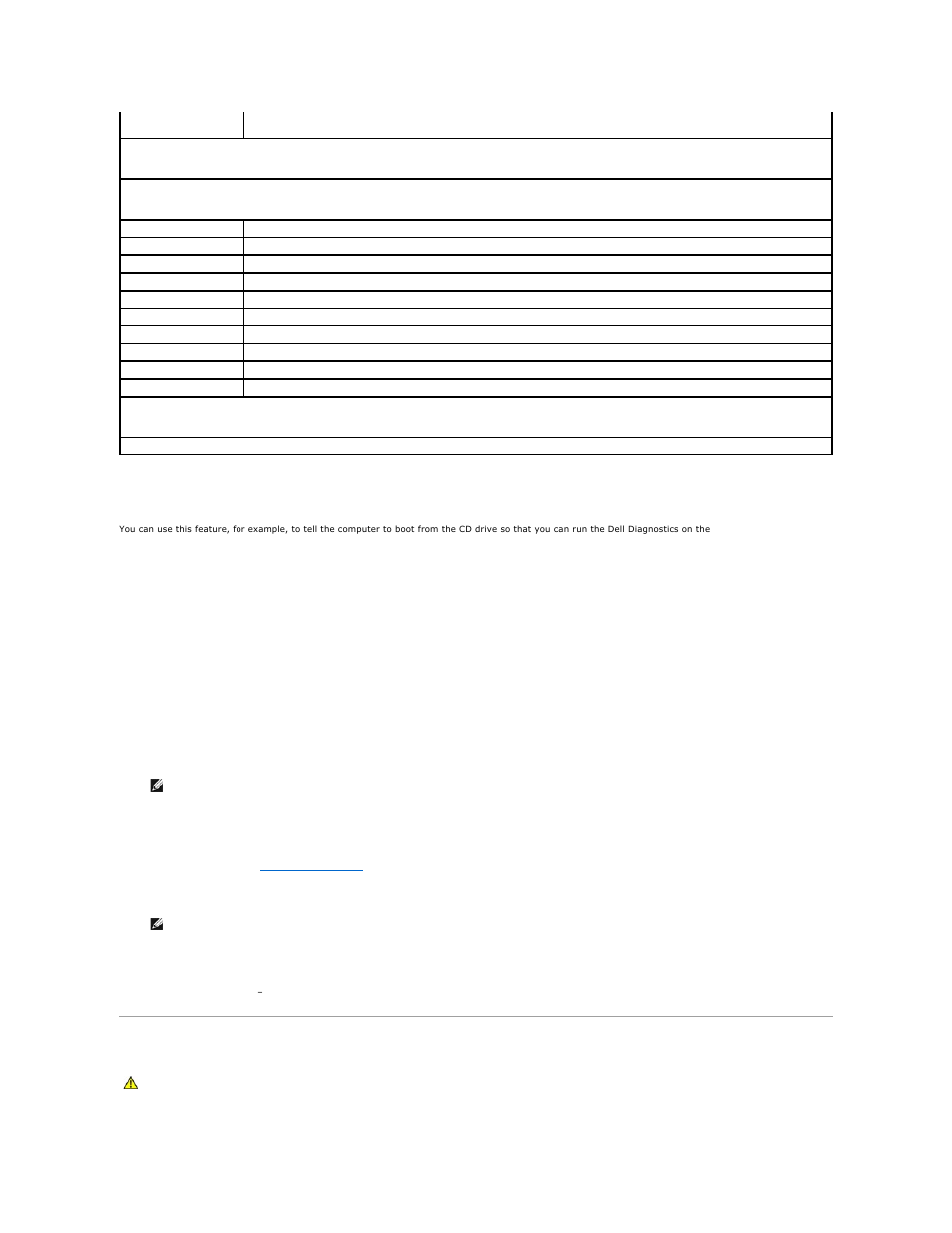 Clearing forgotten passwords, Changing boot sequence for the current boot, Changing boot sequence for future boots | Dell Inspiron 570 (Late 2009) User Manual | Page 34 / 44