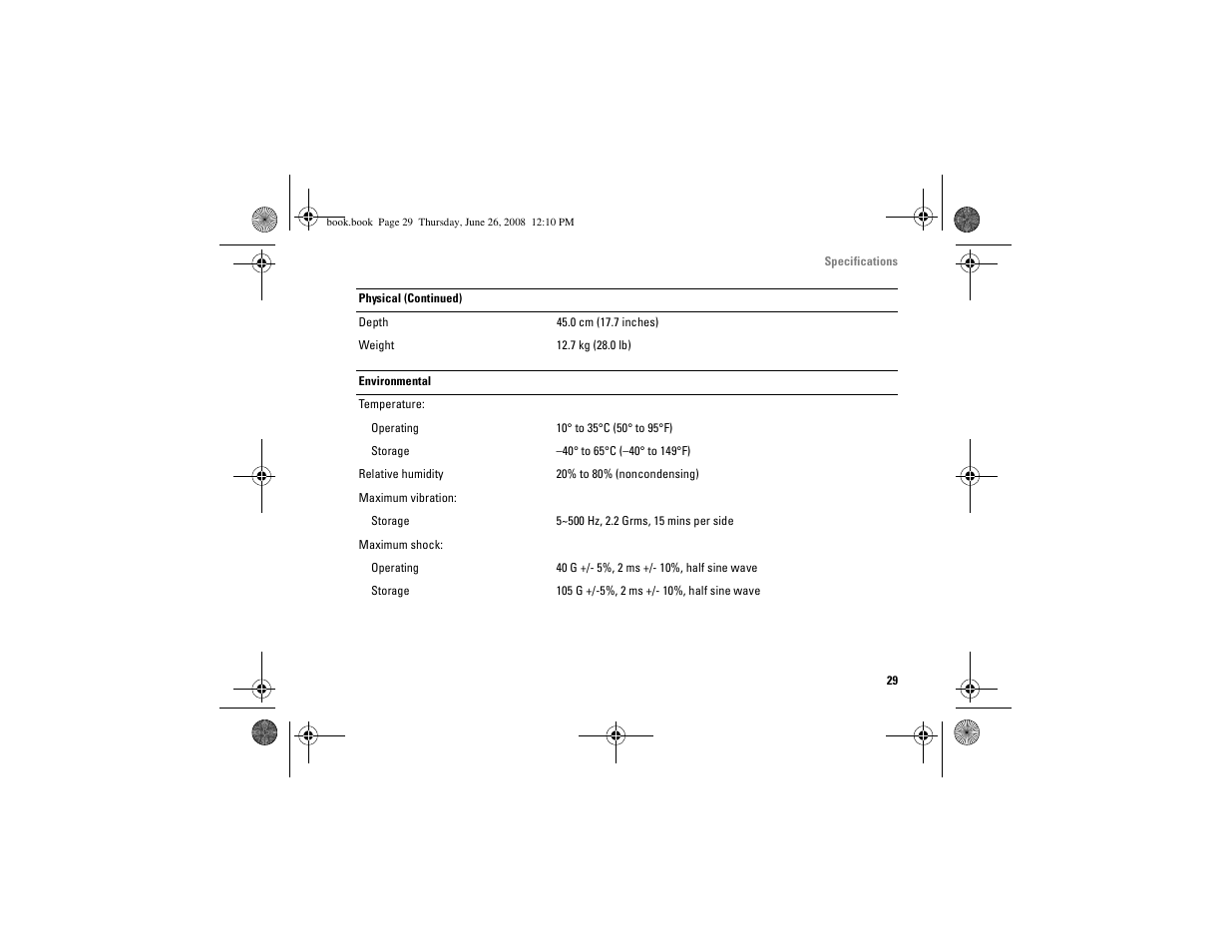 Dell Vostro A100 (Early 2009) User Manual | Page 29 / 76