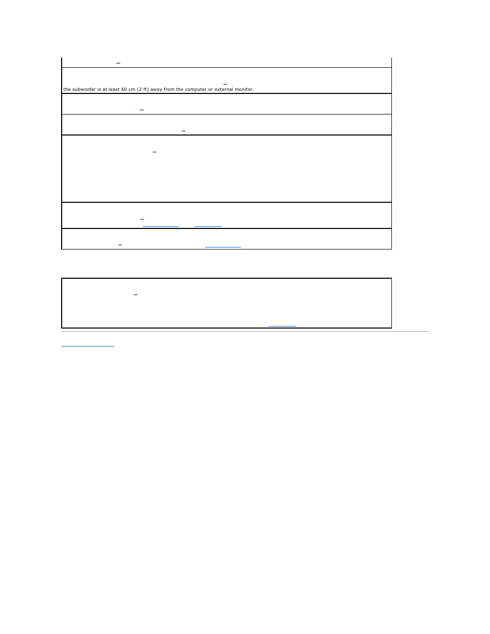 If only part of the display is readable | Dell Latitude D610 User Manual | Page 101 / 115