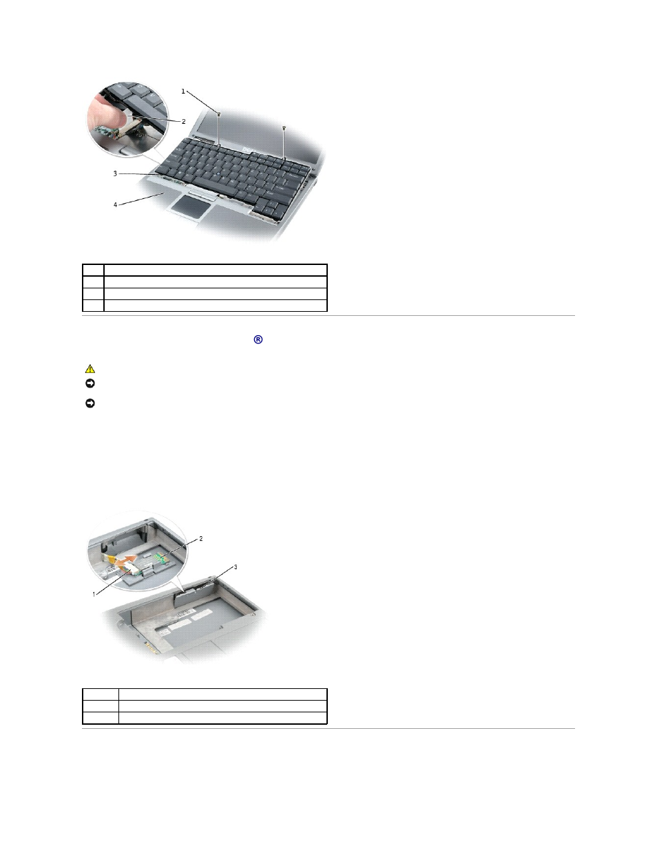 Internal card with bluetooth® wireless technology, Coin-cell battery | Dell Latitude D610 User Manual | Page 81 / 115
