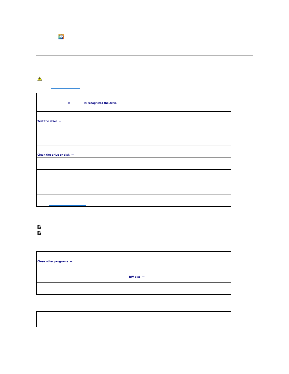 Drive problems, Cd and dvd drive problems | Dell Latitude D610 User Manual | Page 89 / 115