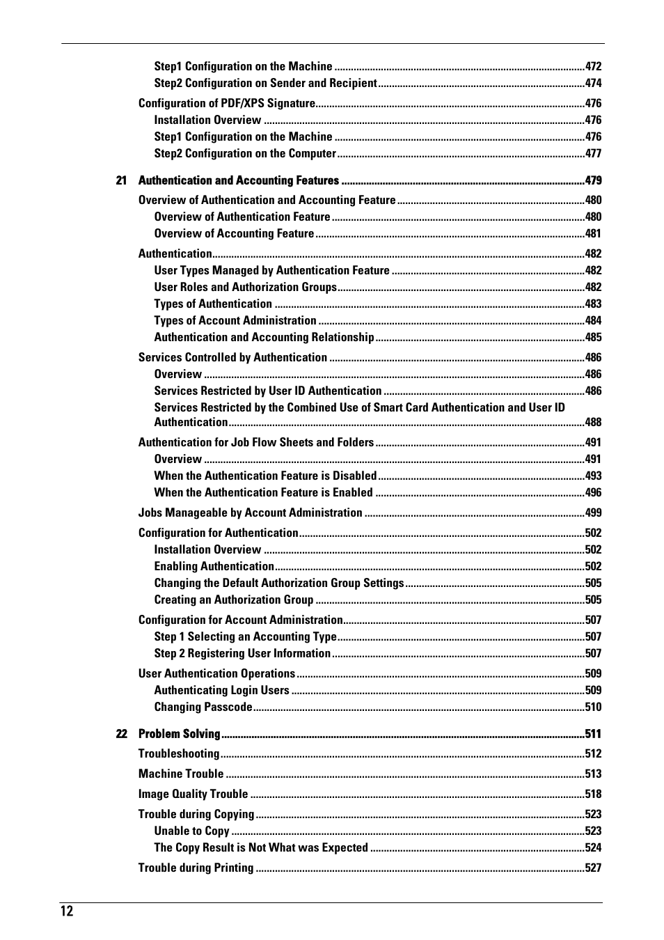 Dell C5765DN MFP Color Laser Printer User Manual | Page 12 / 675