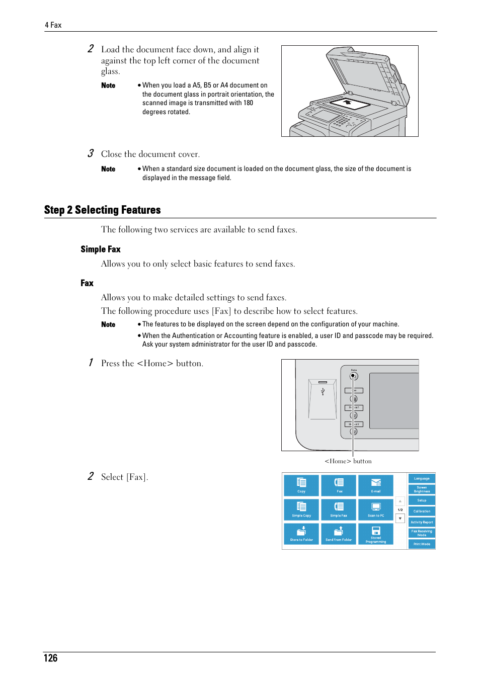 Step 2 selecting features | Dell C5765DN MFP Color Laser Printer User Manual | Page 126 / 675