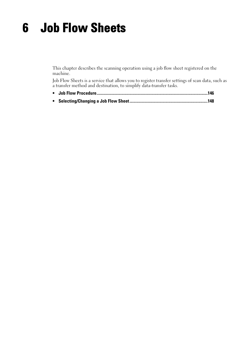 6 job flow sheets, Job flow sheets, Job flow sheets" (p.145) | Dell C5765DN MFP Color Laser Printer User Manual | Page 145 / 675