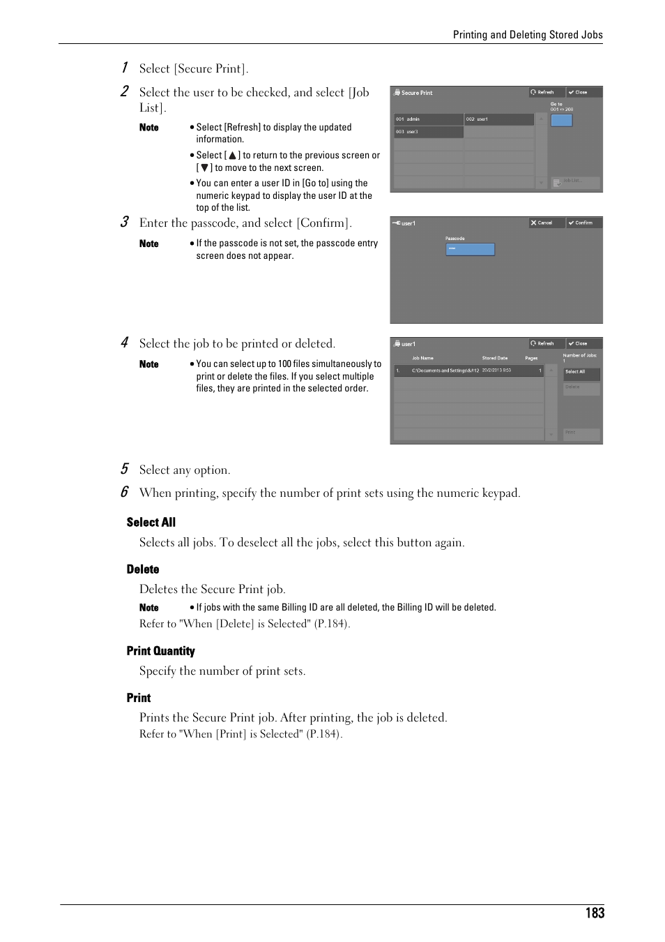 Dell C5765DN MFP Color Laser Printer User Manual | Page 183 / 675