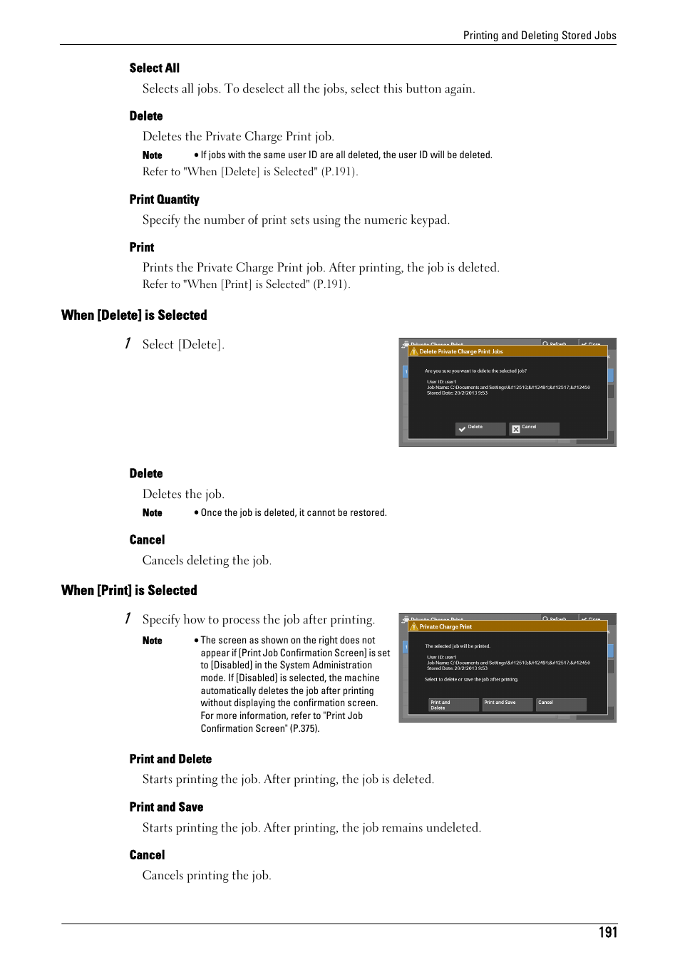 Dell C5765DN MFP Color Laser Printer User Manual | Page 191 / 675