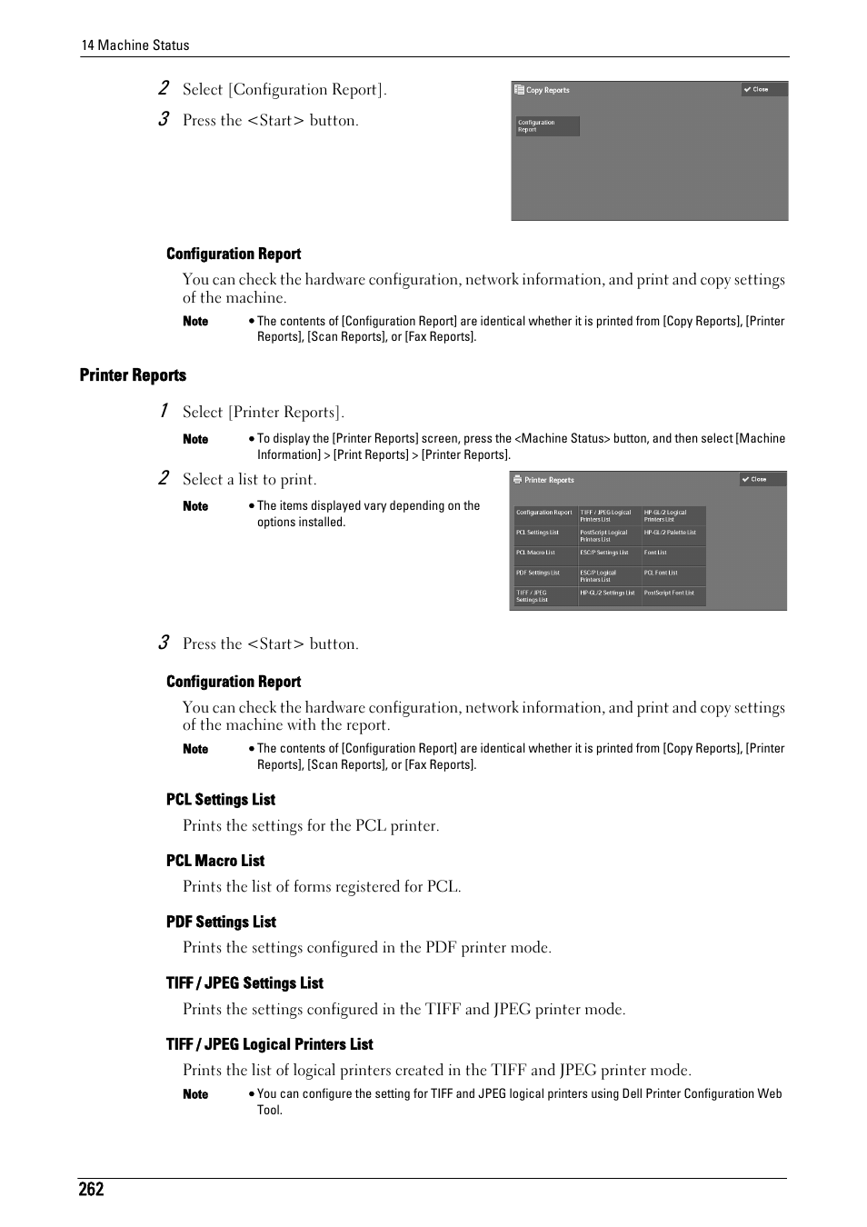 Dell C5765DN MFP Color Laser Printer User Manual | Page 262 / 675