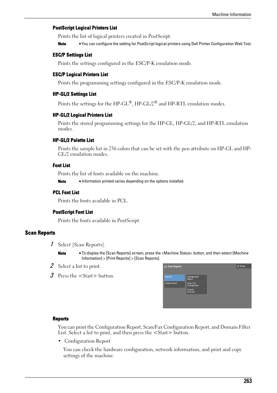 Dell C5765DN MFP Color Laser Printer User Manual | Page 263 / 675