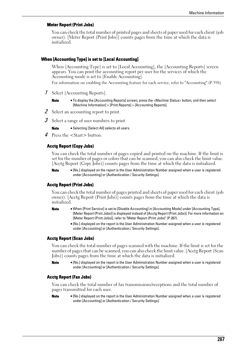 Dell C5765DN MFP Color Laser Printer User Manual | Page 267 / 675