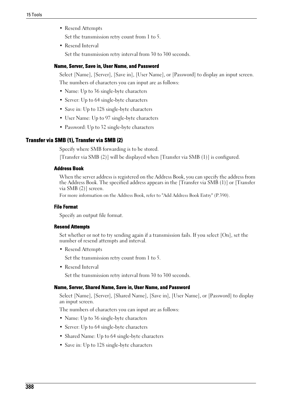 Transfer via smb (1), transfer via smb (2), P.388) | Dell C5765DN MFP Color Laser Printer User Manual | Page 388 / 675