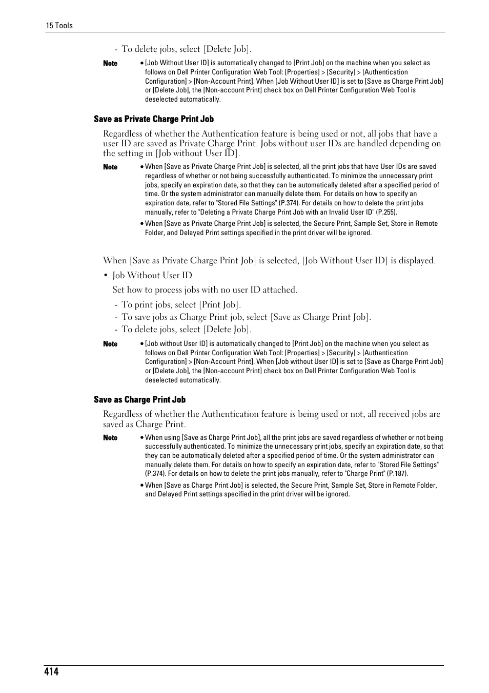 Dell C5765DN MFP Color Laser Printer User Manual | Page 414 / 675