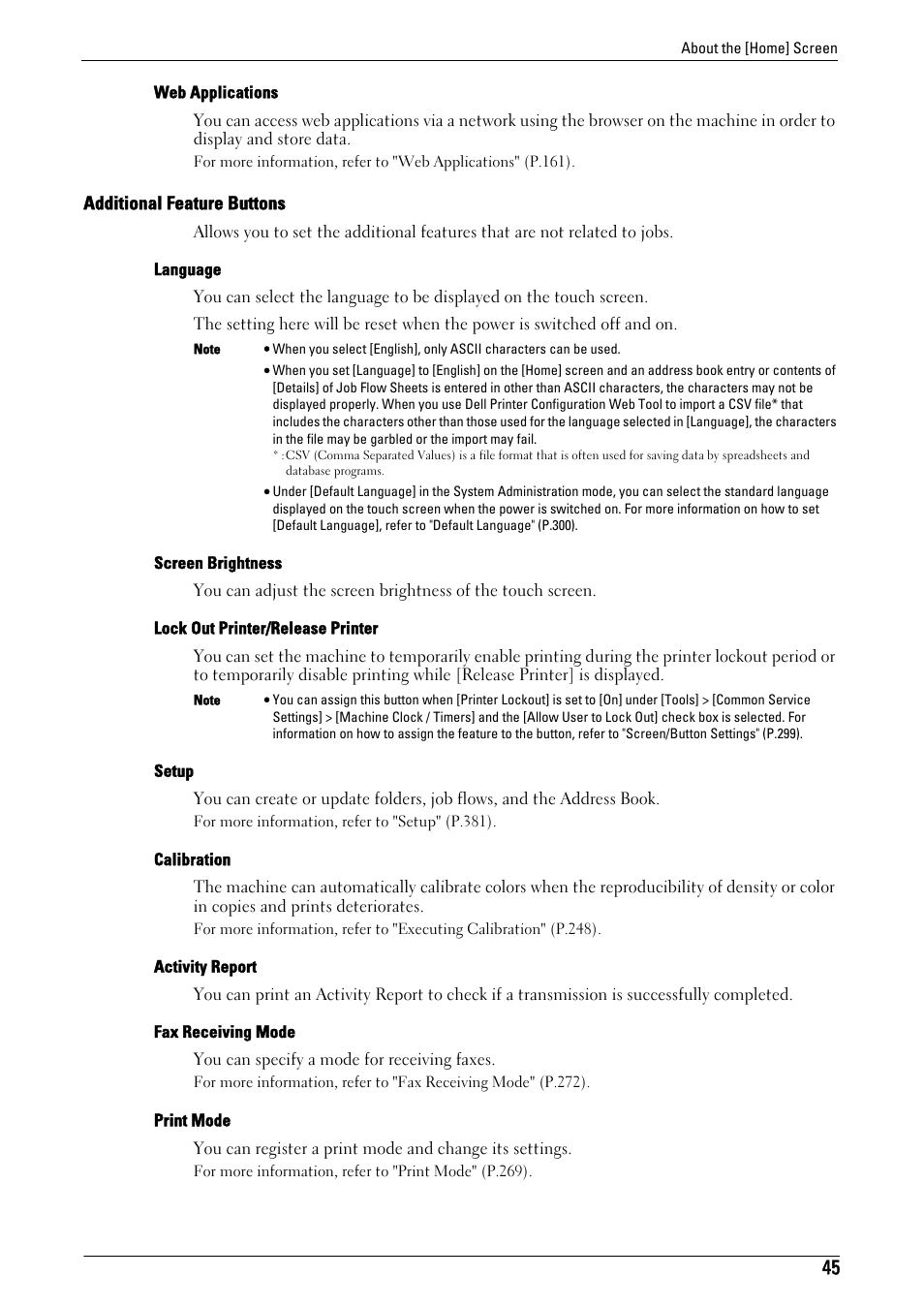 Dell C5765DN MFP Color Laser Printer User Manual | Page 45 / 675