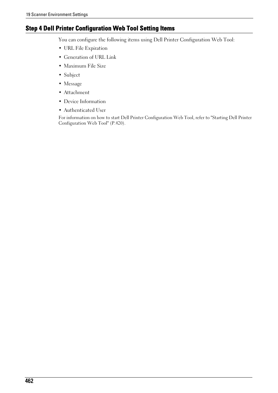 Dell C5765DN MFP Color Laser Printer User Manual | Page 462 / 675