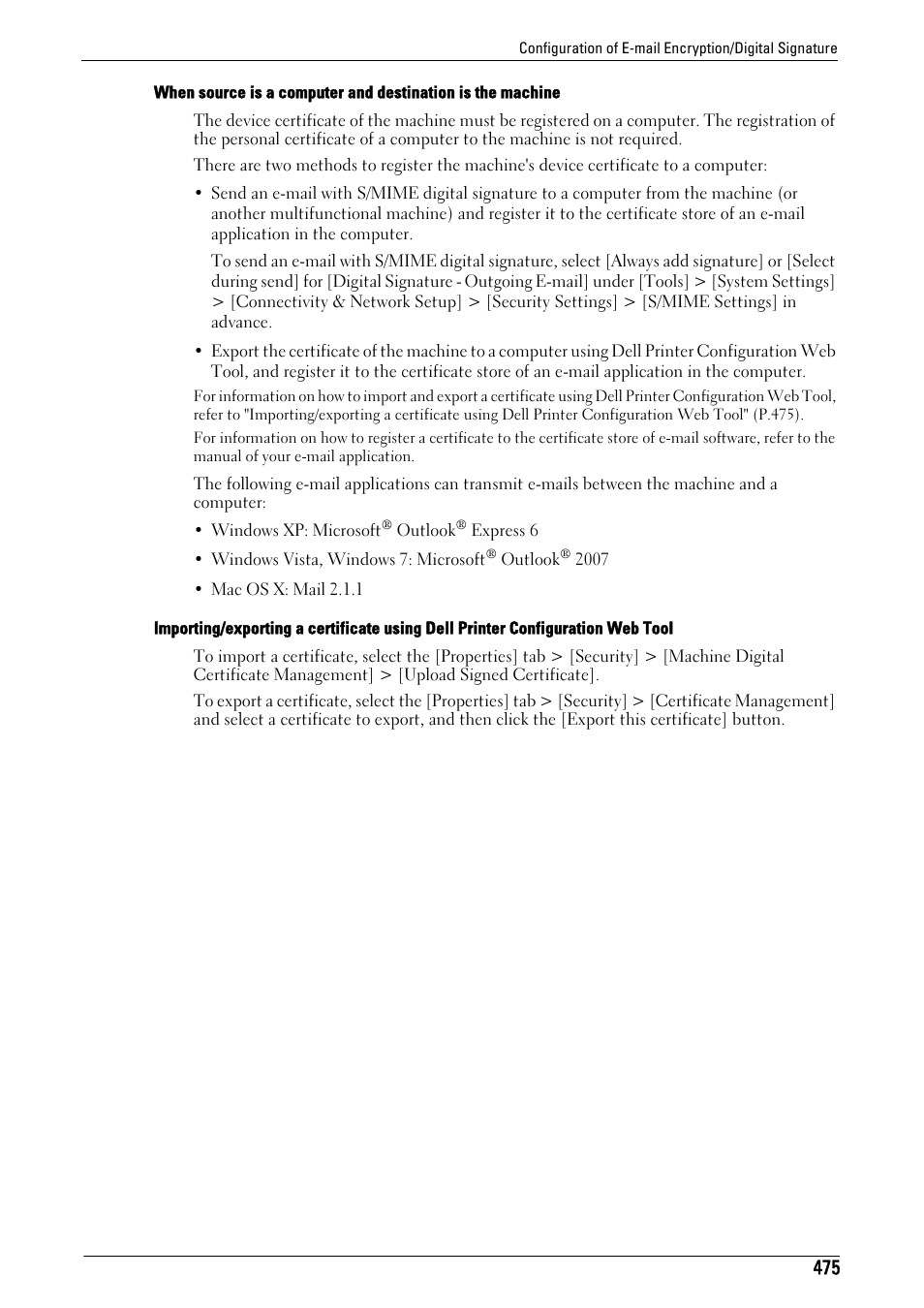 Dell C5765DN MFP Color Laser Printer User Manual | Page 475 / 675