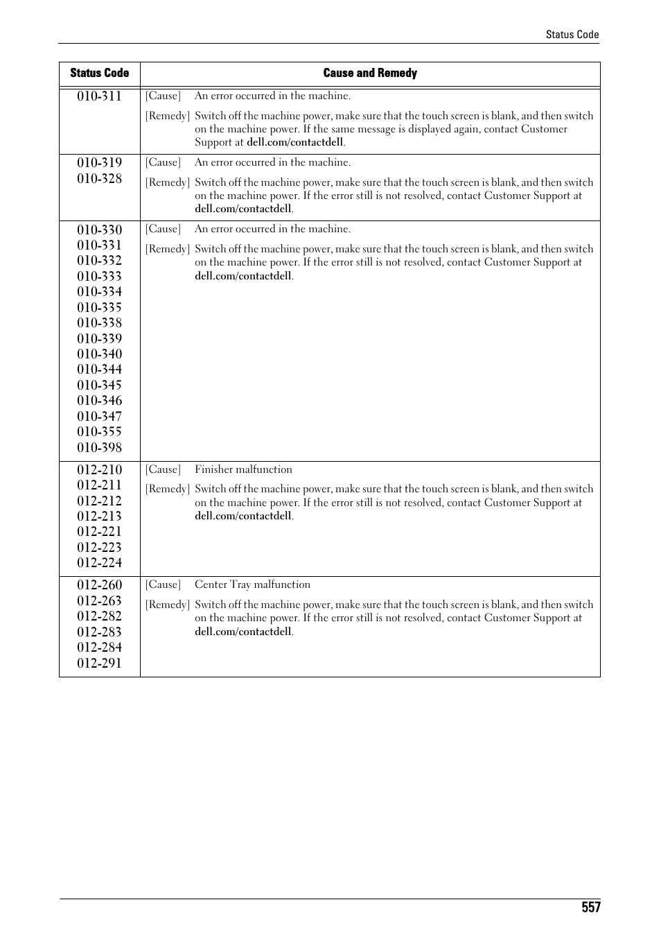 Dell C5765DN MFP Color Laser Printer User Manual | Page 557 / 675