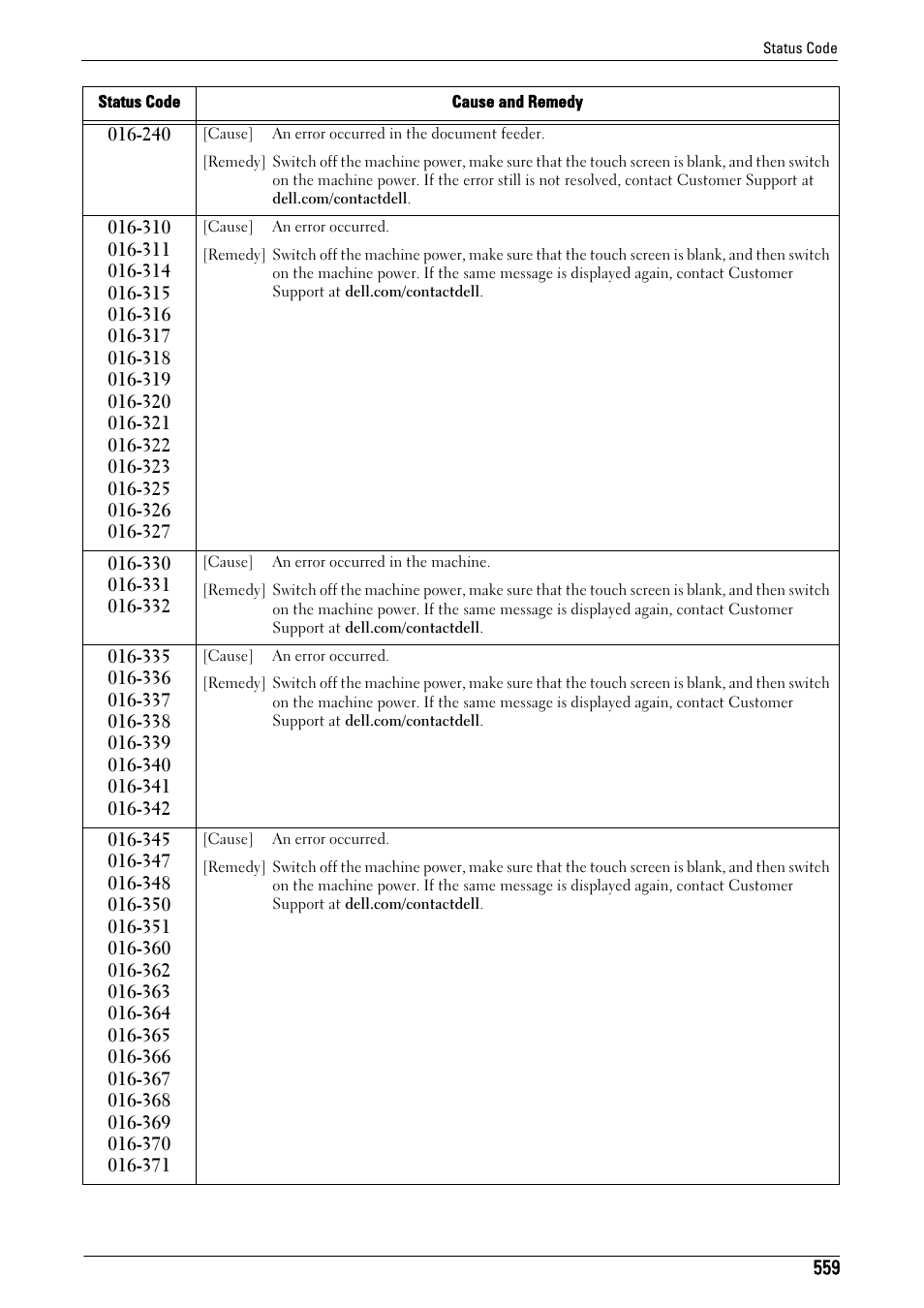 Dell C5765DN MFP Color Laser Printer User Manual | Page 559 / 675