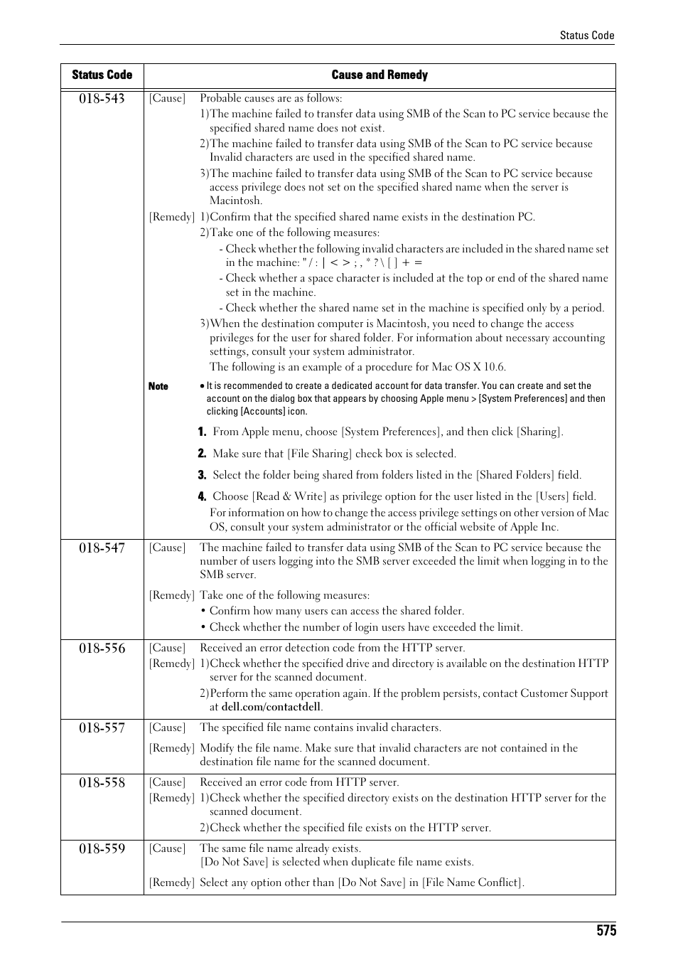 Dell C5765DN MFP Color Laser Printer User Manual | Page 575 / 675