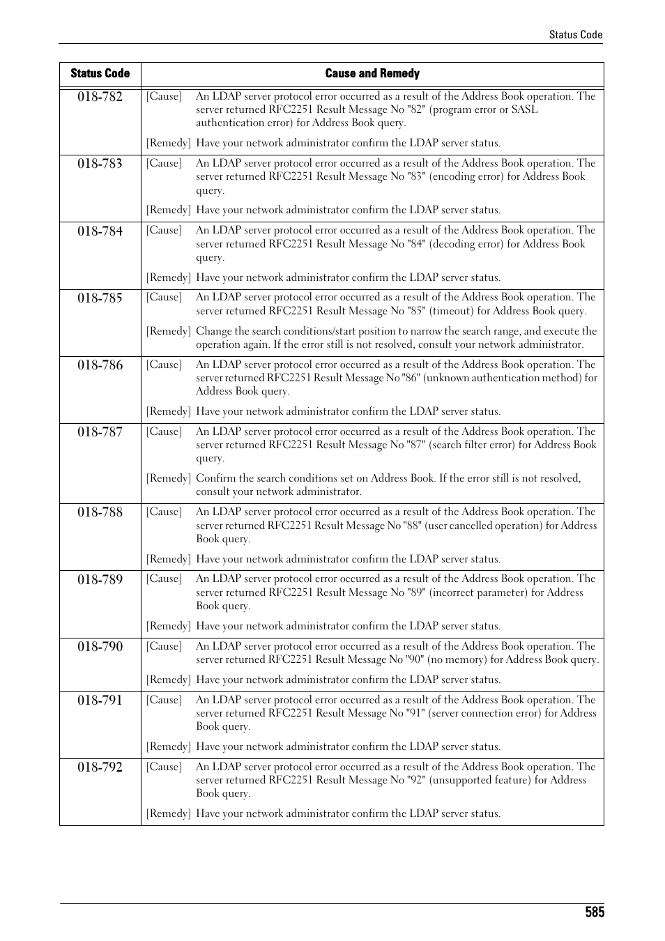 Dell C5765DN MFP Color Laser Printer User Manual | Page 585 / 675