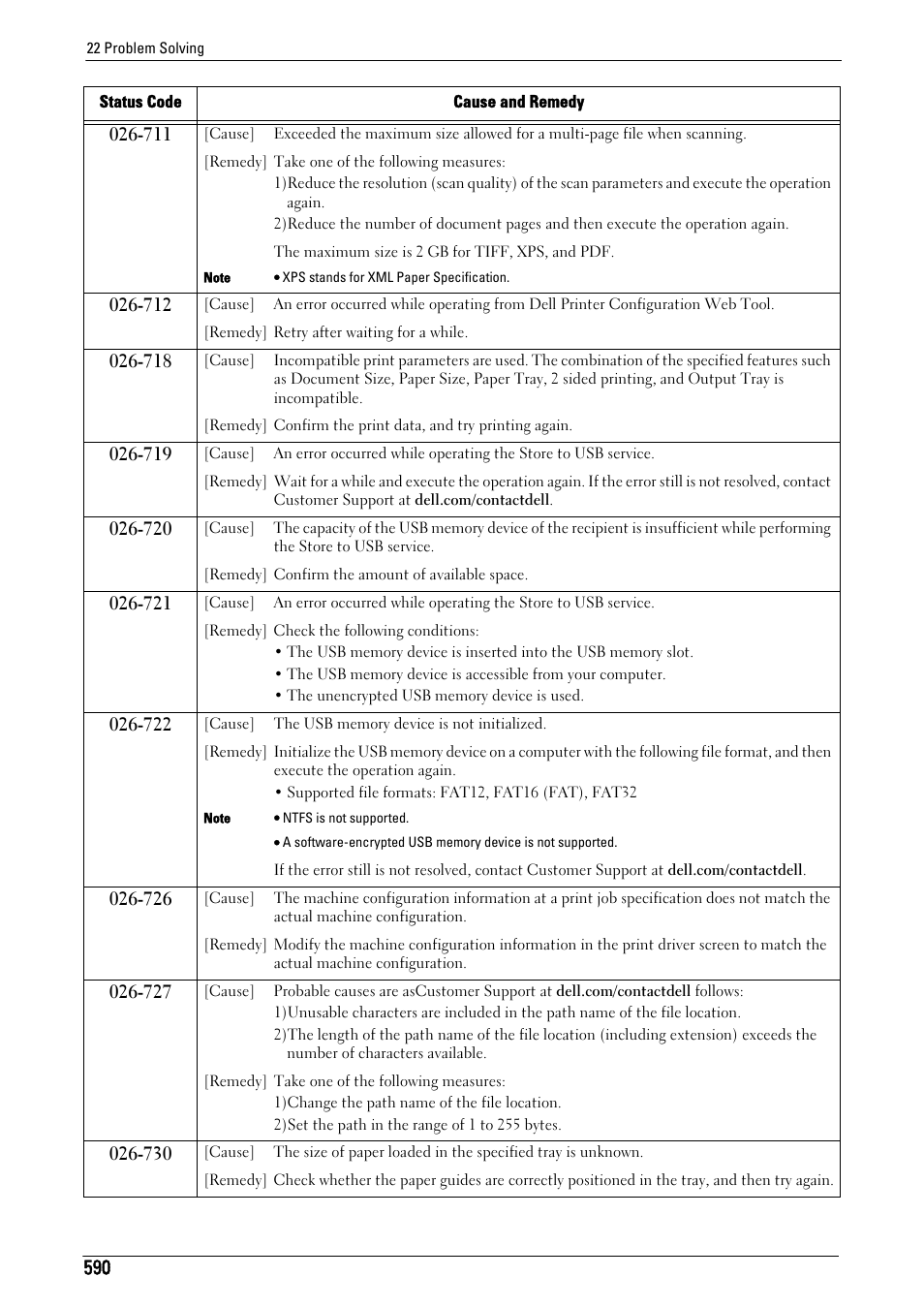 Dell C5765DN MFP Color Laser Printer User Manual | Page 590 / 675