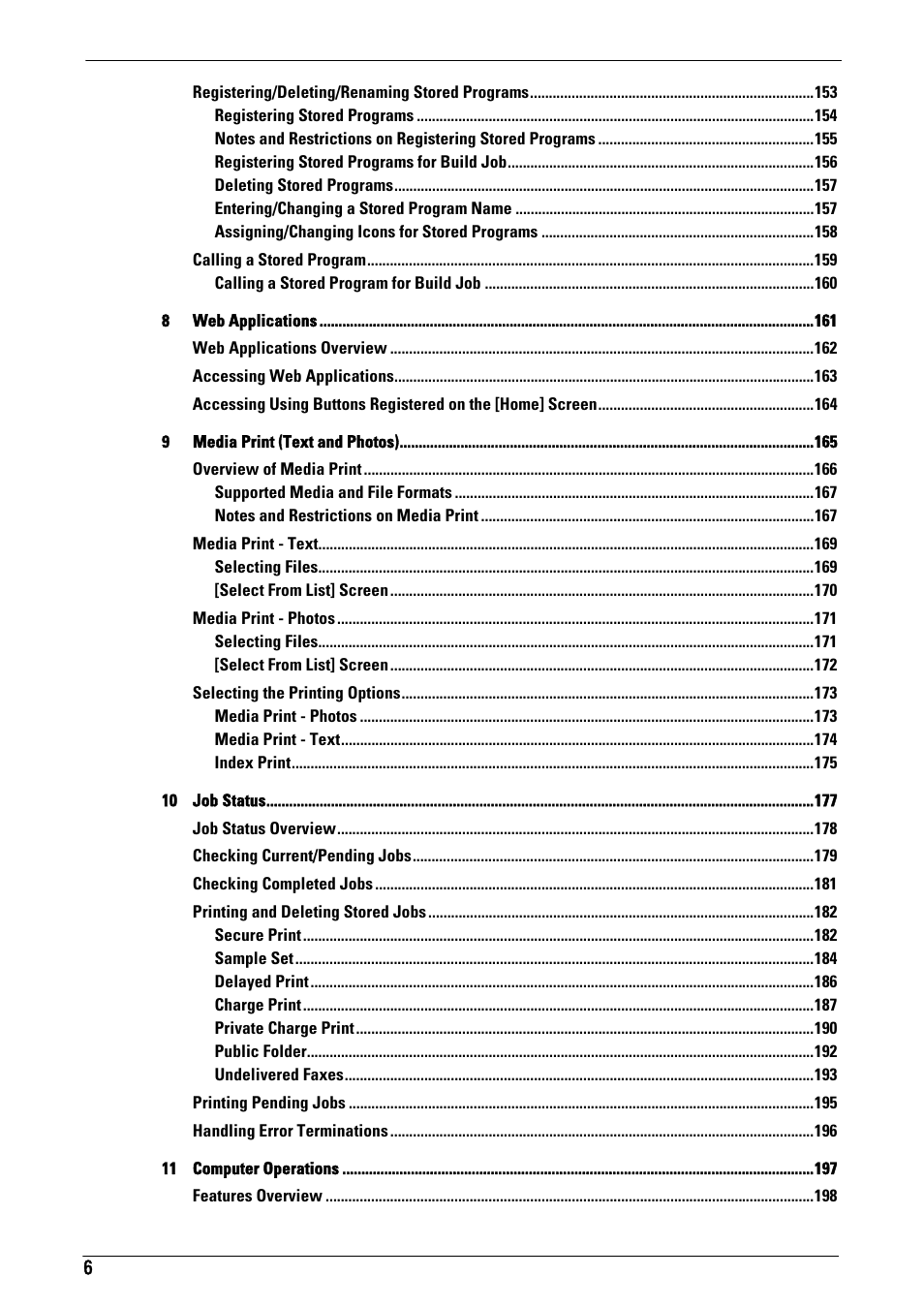 Dell C5765DN MFP Color Laser Printer User Manual | Page 6 / 675