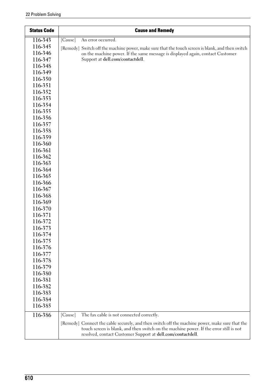 Dell C5765DN MFP Color Laser Printer User Manual | Page 610 / 675