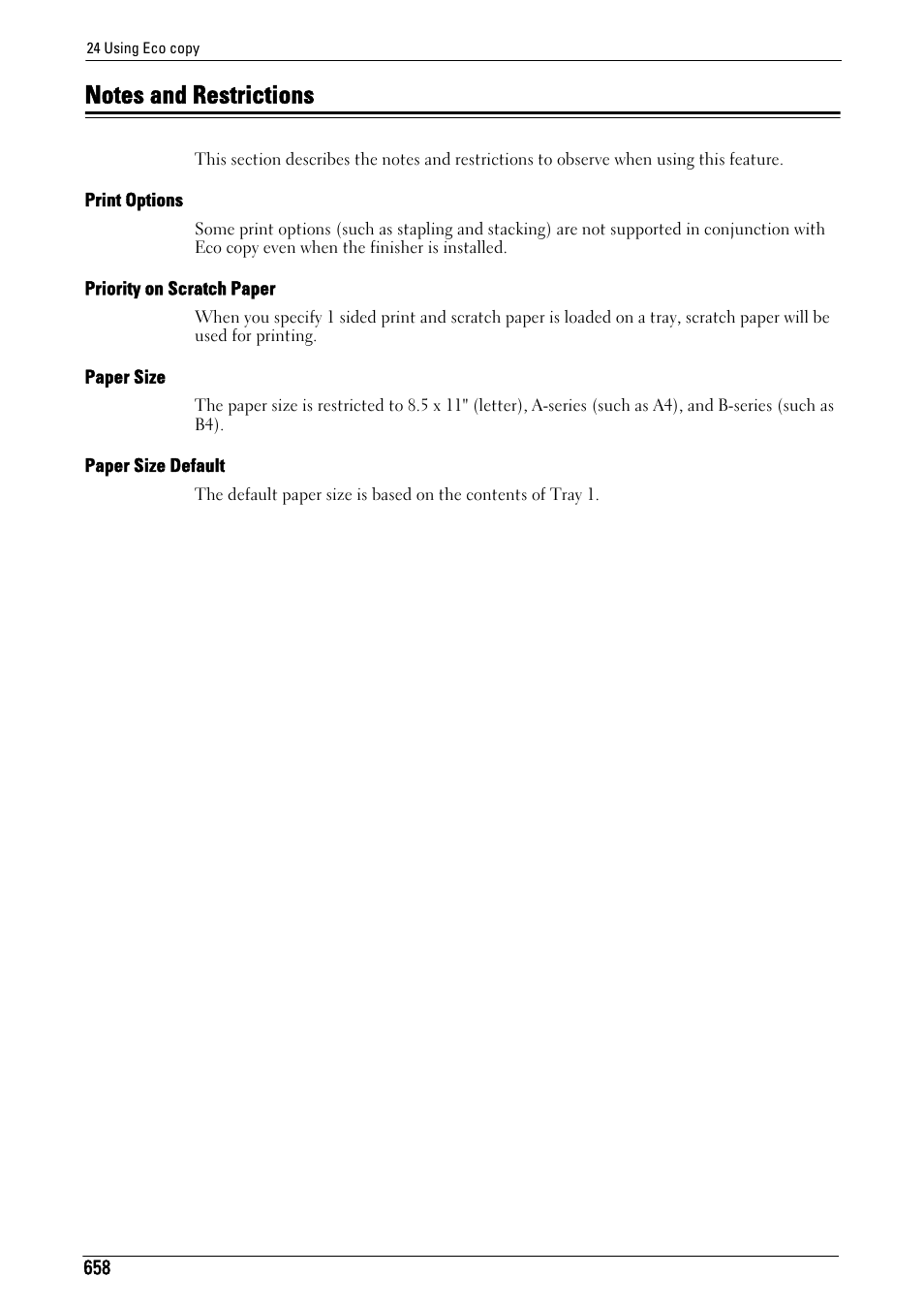 Notes and restrictions | Dell C5765DN MFP Color Laser Printer User Manual | Page 658 / 675