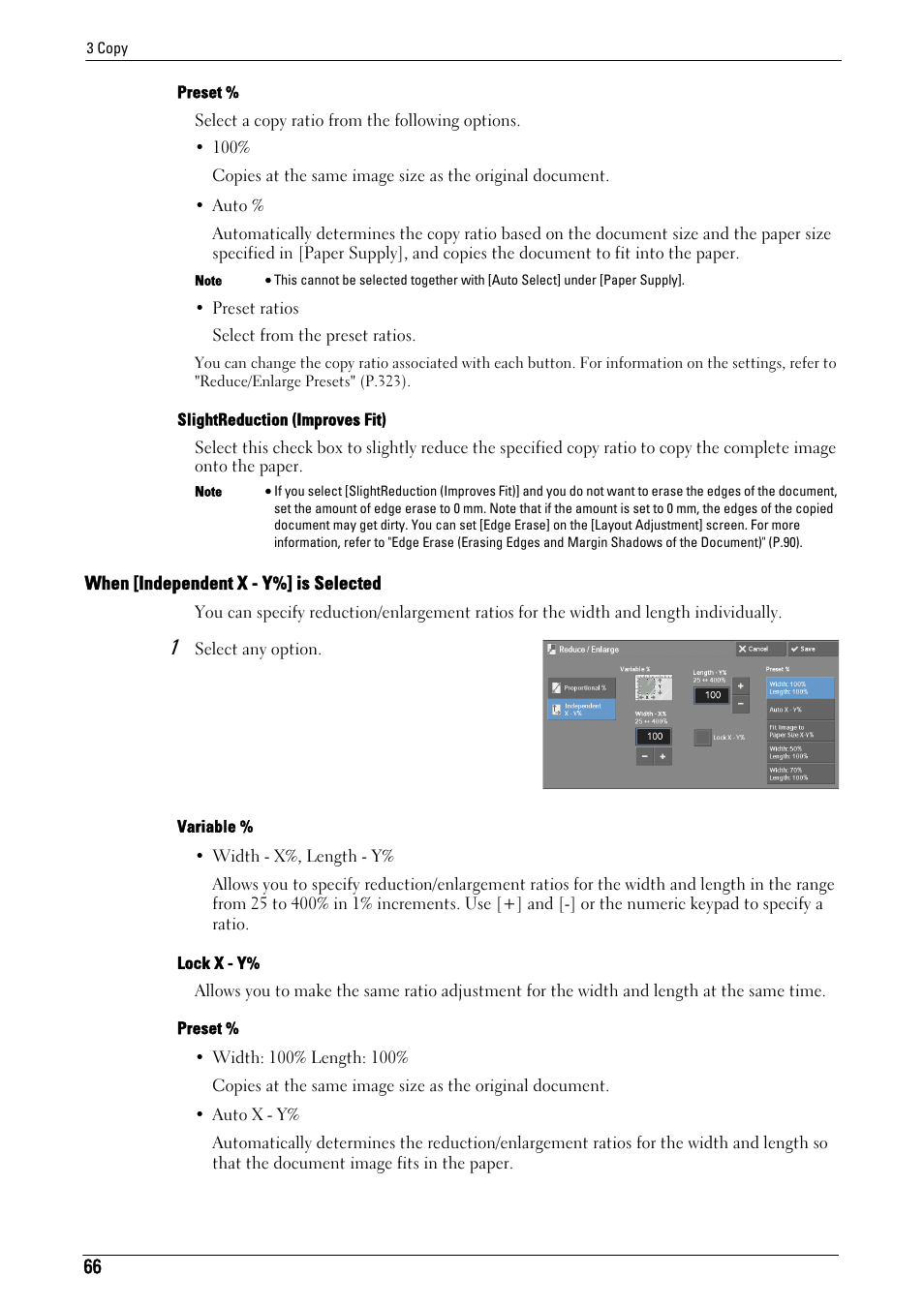 Independent x - y%] is selected" (p.66) | Dell C5765DN MFP Color Laser Printer User Manual | Page 66 / 675