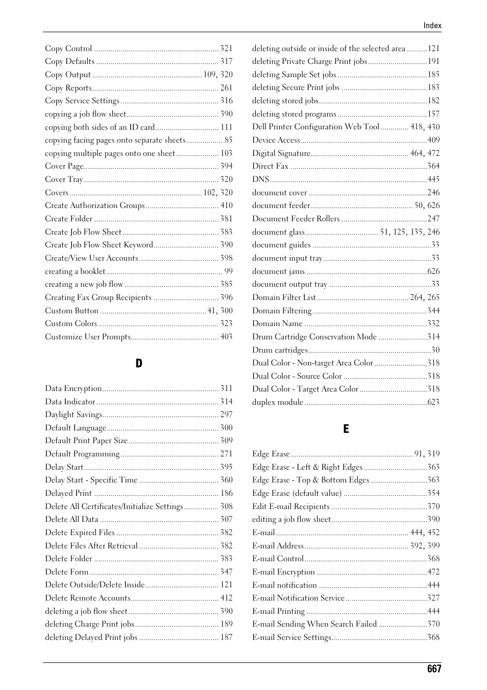Dell C5765DN MFP Color Laser Printer User Manual | Page 667 / 675