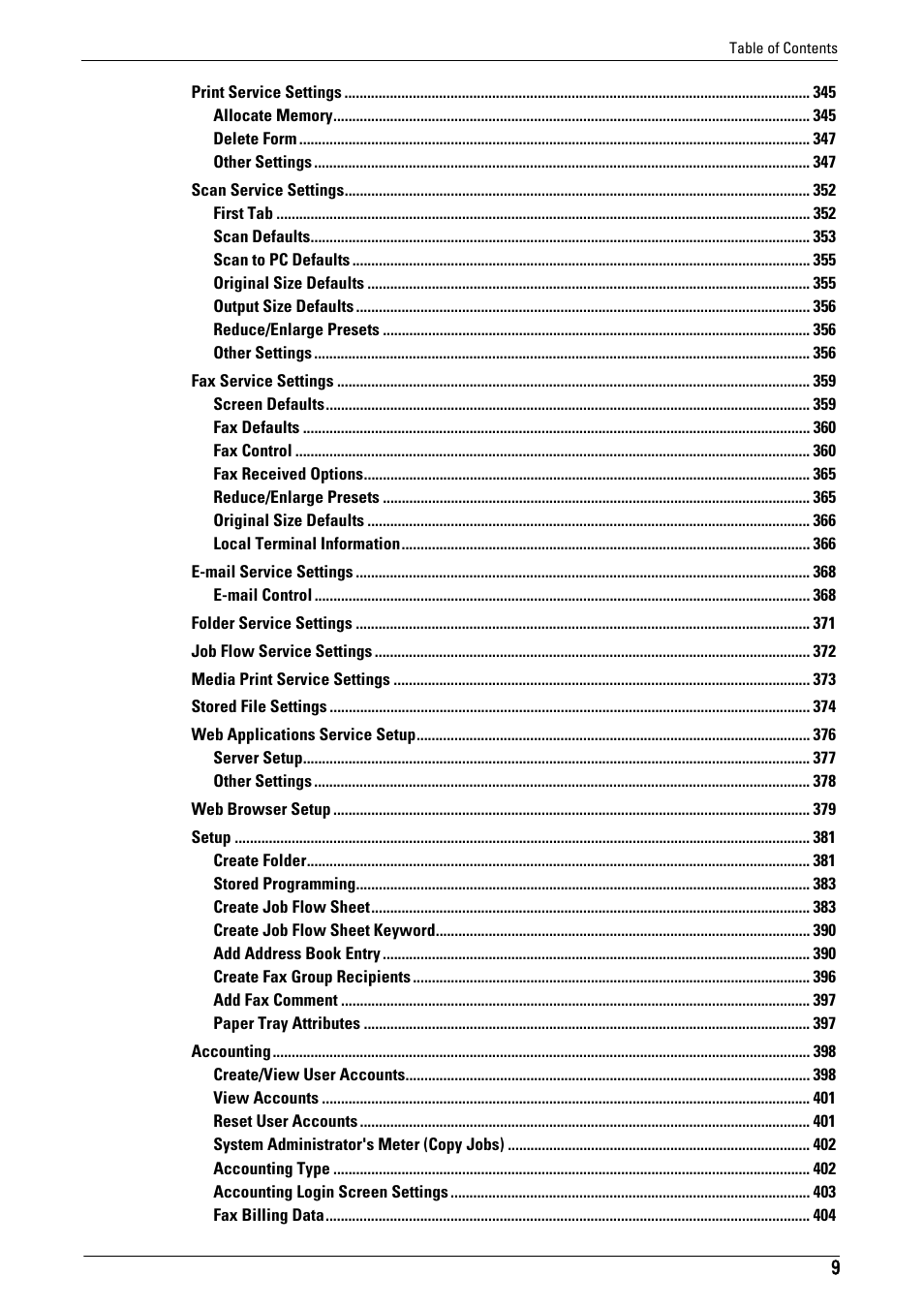 Dell C5765DN MFP Color Laser Printer User Manual | Page 9 / 675