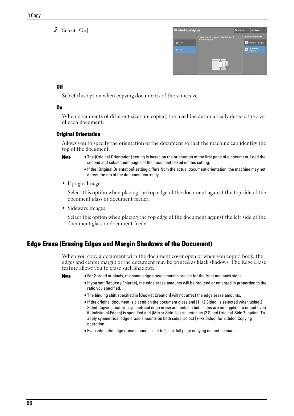 Edge erase (e | Dell C5765DN MFP Color Laser Printer User Manual | Page 90 / 675
