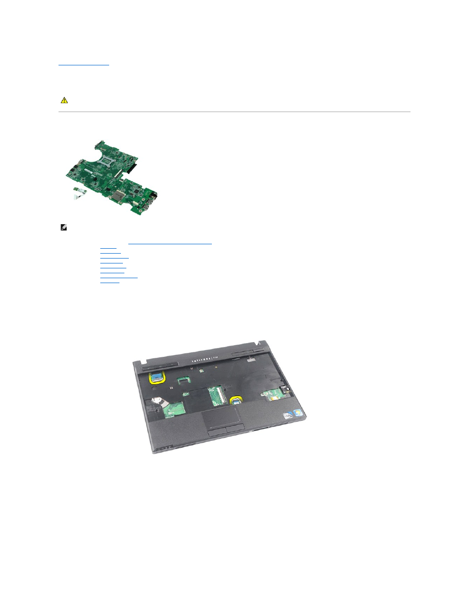 System board/bluetooth module, Removing the system board/bluetooth module | Dell Latitude 2120 (Late 2010) User Manual | Page 41 / 62