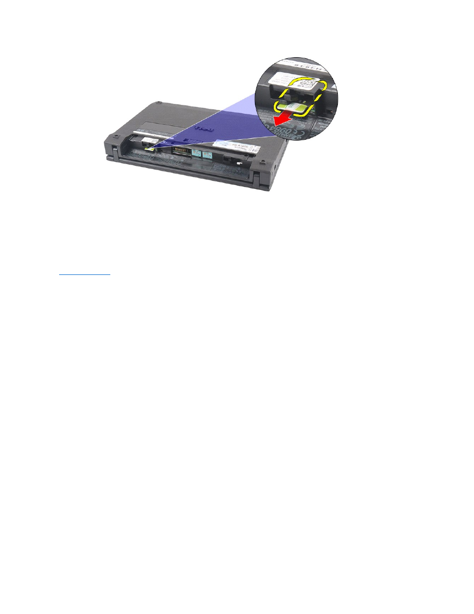 Replacing the sim card | Dell Latitude 2120 (Late 2010) User Manual | Page 48 / 62