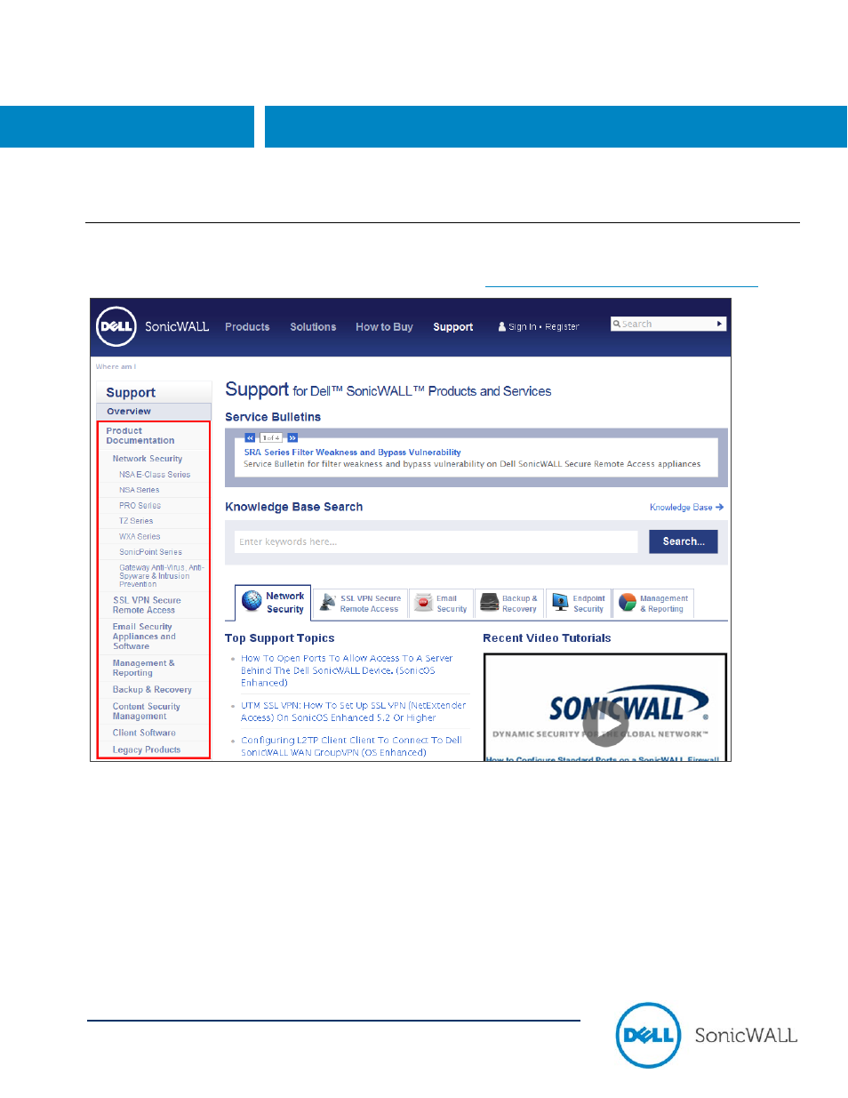 Dell Sonicwall TZ Series User Manual | 2 pages