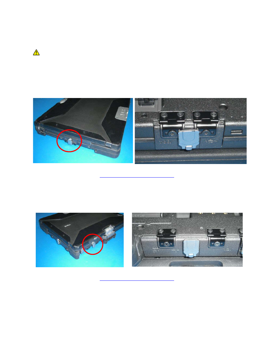 21 doors, 1 removing the usb/1394 door, 2 removing the vga/rj45/usb door | Oors, Removing the usb/1394 door, Removing the vga/rj45/usb door | Dell Latitude XT2 XFR (Late 2009) User Manual | Page 68 / 94