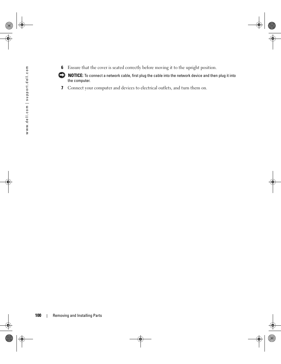 Dell Dimension 5000 User Manual | Page 100 / 140