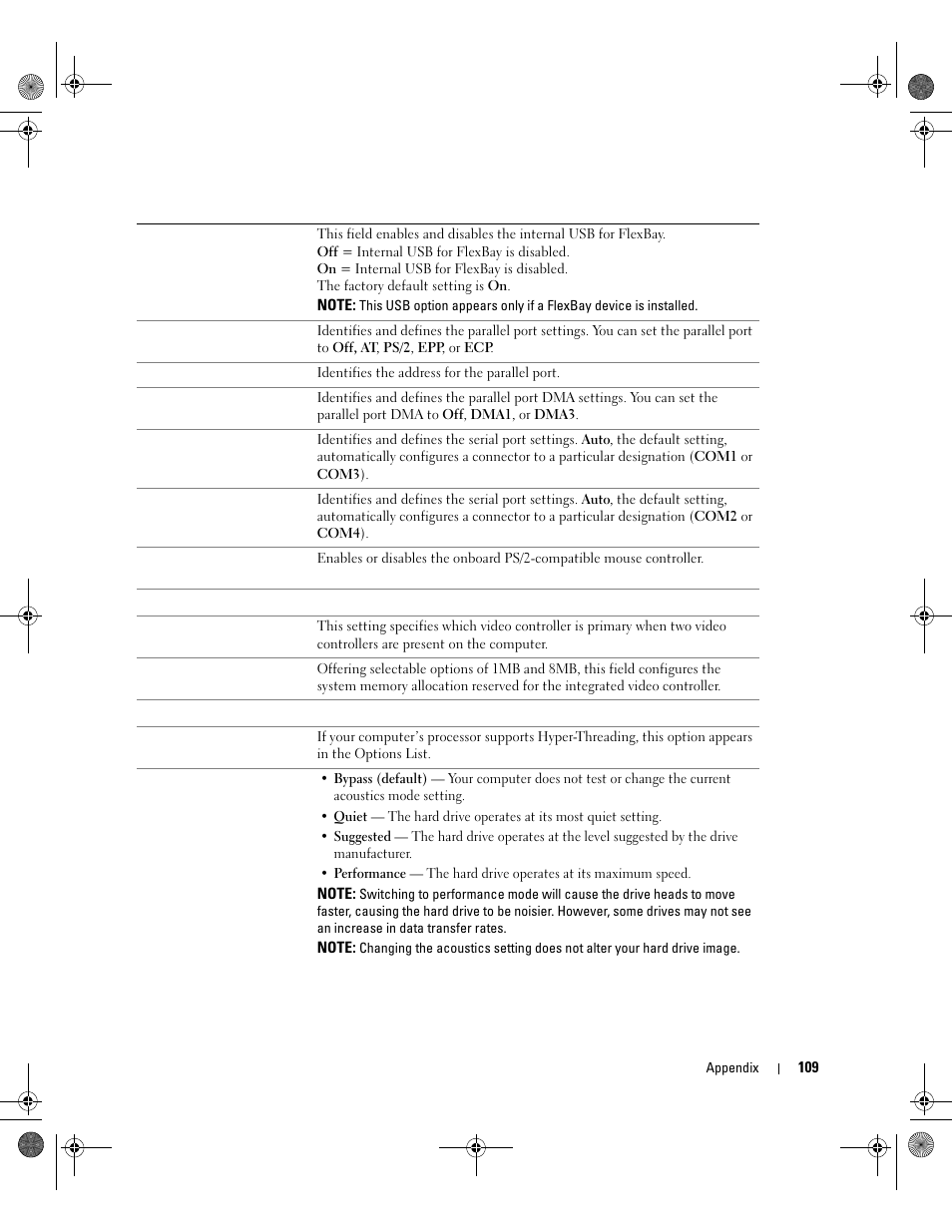 Dell Dimension 5000 User Manual | Page 109 / 140