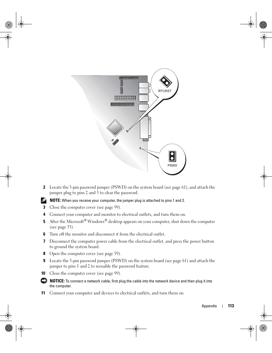 Dell Dimension 5000 User Manual | Page 113 / 140