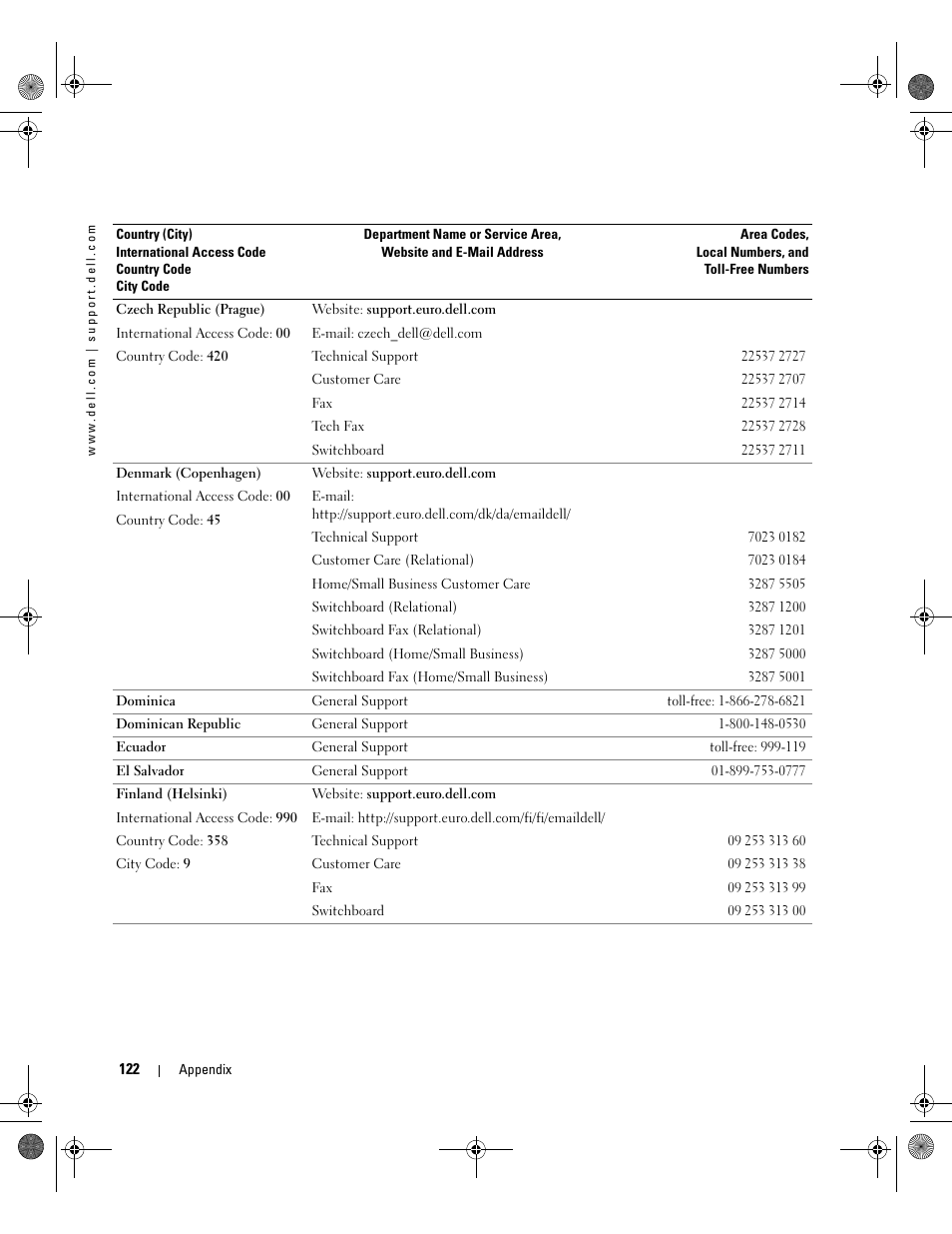 Dell Dimension 5000 User Manual | Page 122 / 140