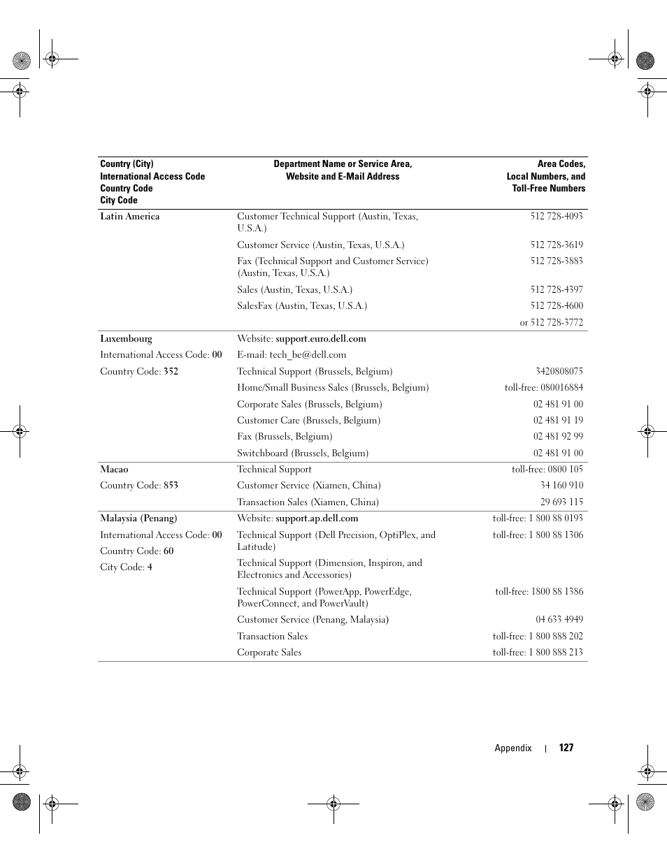 Dell Dimension 5000 User Manual | Page 127 / 140