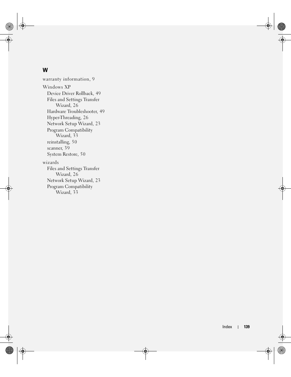 Dell Dimension 5000 User Manual | Page 139 / 140