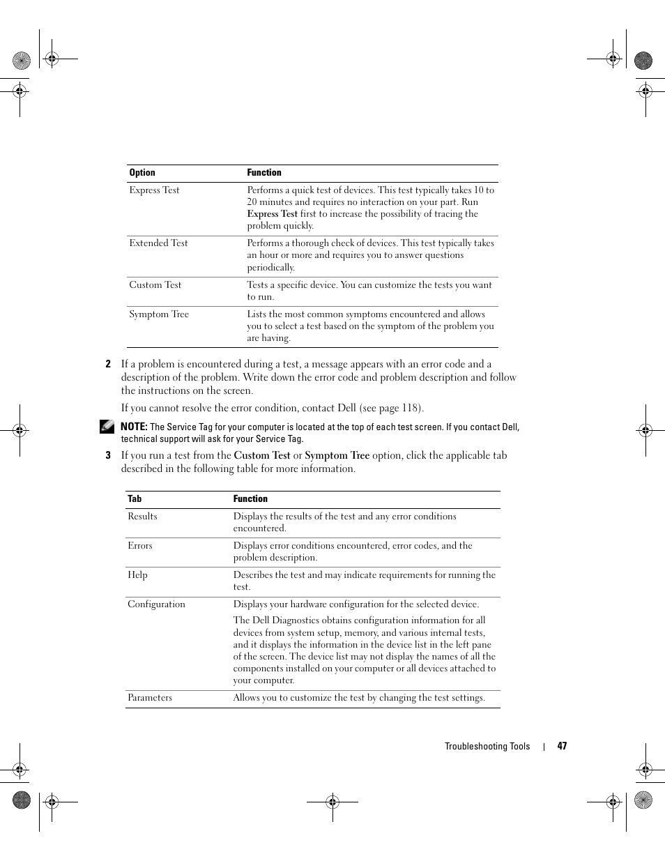 Dell Dimension 5000 User Manual | Page 47 / 140
